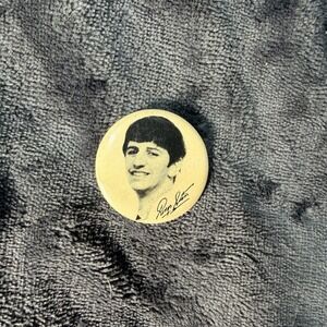 The Beatles ~ 1.25" pinbacks Ringo Starr- from the 60s